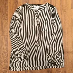 Chaus New York Striped Blouse